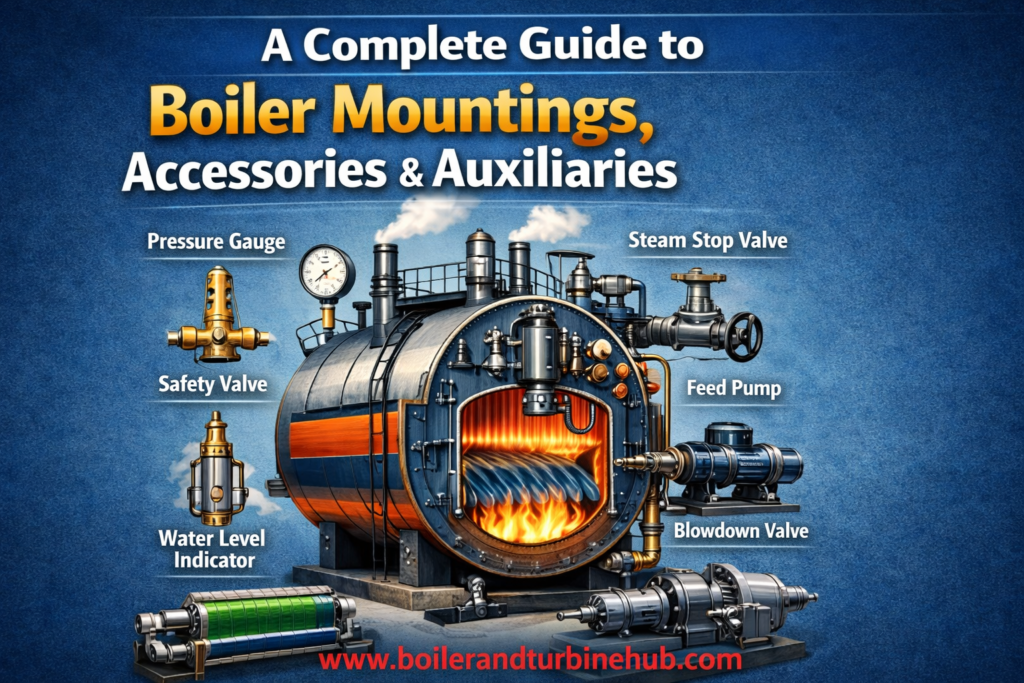 A complete Guide on Boiler Auxiliaries and mountings