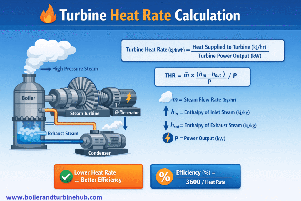 Turbine Heat rate