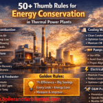 50+ Thumb rules for energy conservation in Thermal power plants