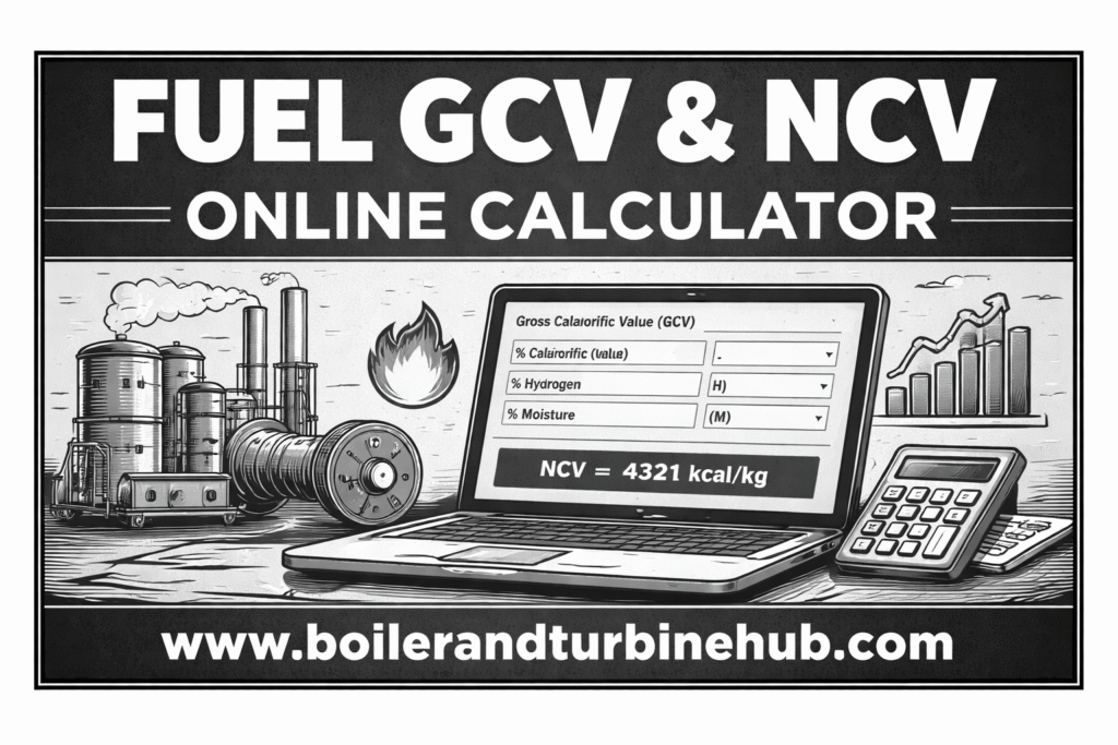 Fuel GCV & NCV Online Calculator