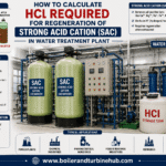 How to Calculate HCl Required for Regeneration of Strong Acid Cation