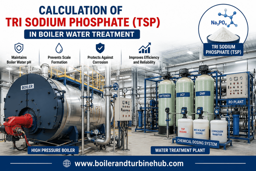 How to Calculate Trisodium Phosphate (TSP) Dose in High-Pressure Boilers