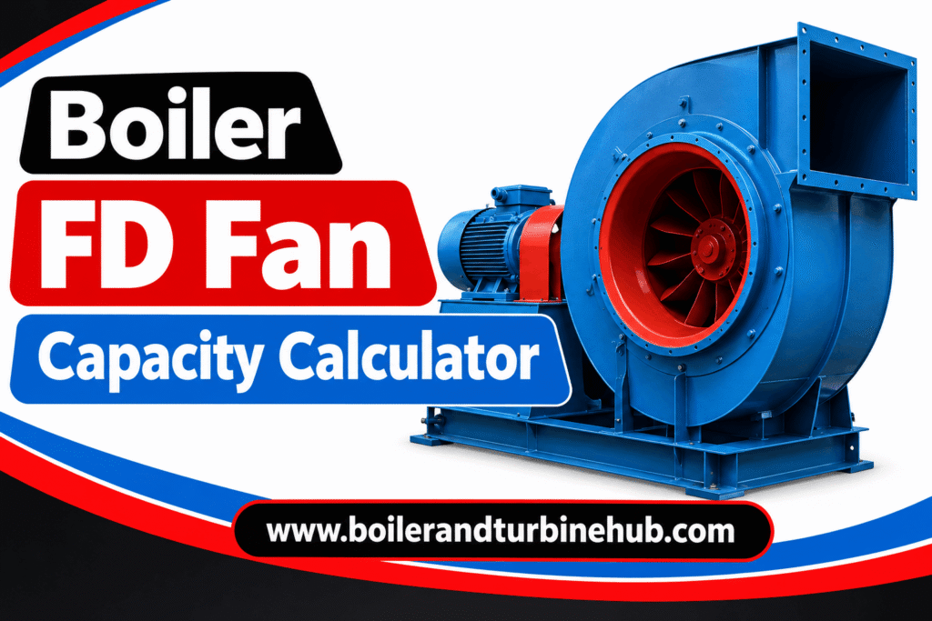 Boiler FD Fan Capacity Calculator