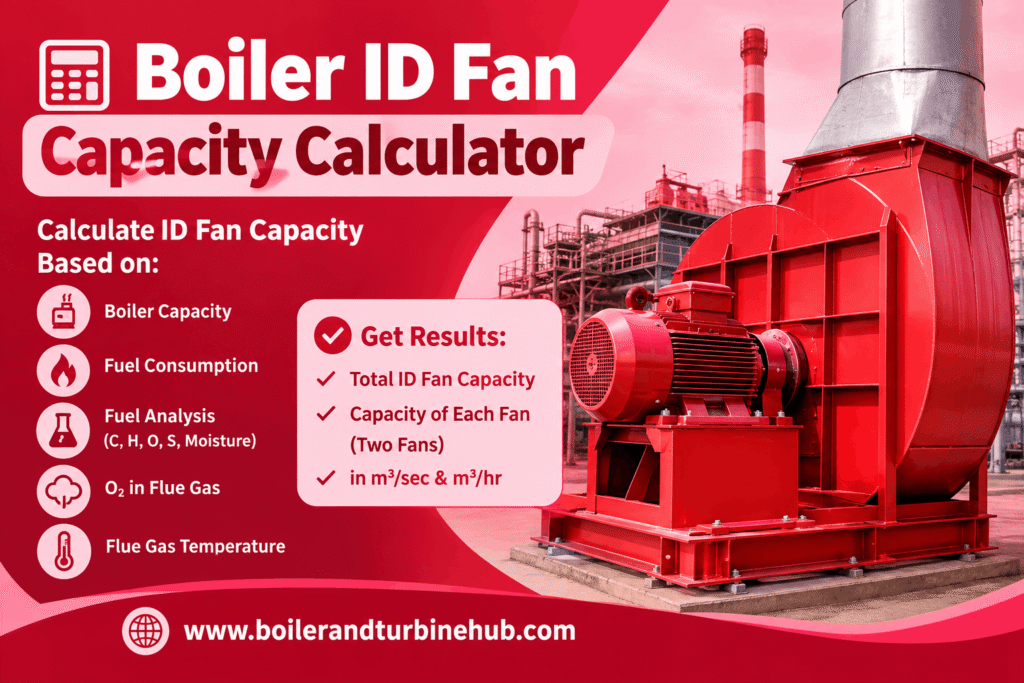Boiler ID Fan Capacity Calculator